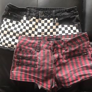 Blackheart Hot Topic Shorts
